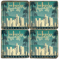 Los Angeles Deco Coasters