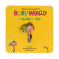 Lowly Worm Enamel Pin