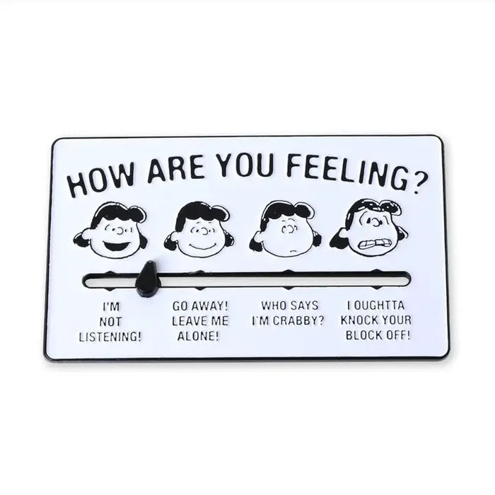 Lucy Mood Slider Enamel Magnet