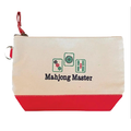Mahjong Master Embroidered Pouch