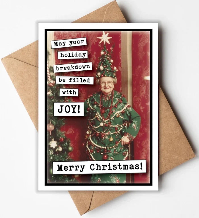 May Your Holiday Breakdown Card