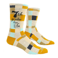 Men's Crew Socks - 7th Grader For Life