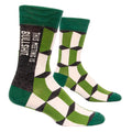 Men's Crew Socks - Meeting Is Bullshit