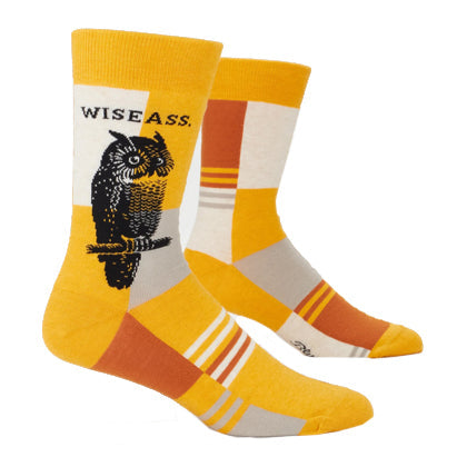 Men's Crew Socks - Wise Ass