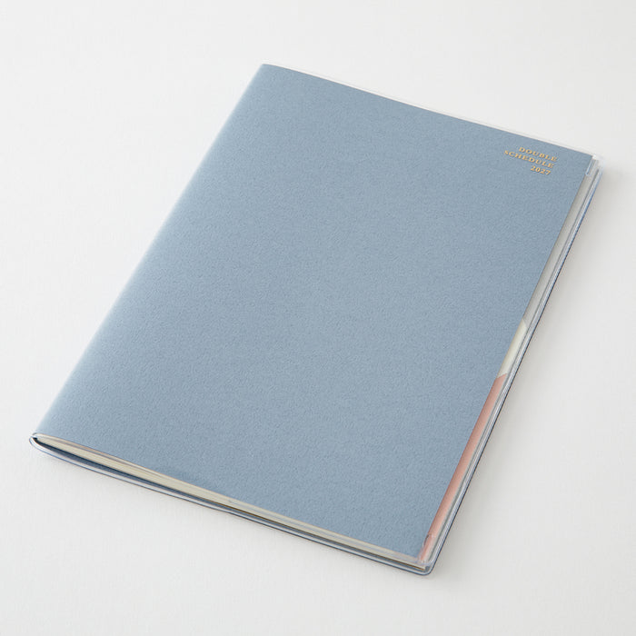 Midori B6 Double Schedule - To Do - Light Blue