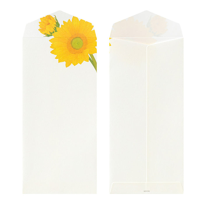 Midori Envelope - Sunflower