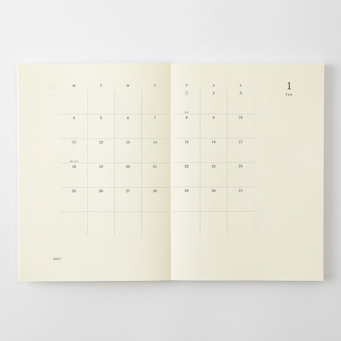 Midori MD Notebook Diary - A5