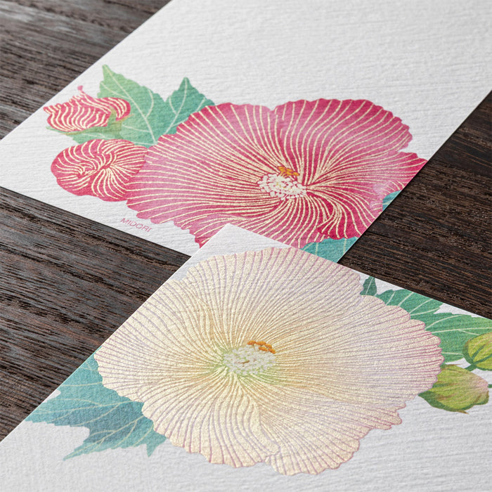 Midori Message Letter Pad - Rose