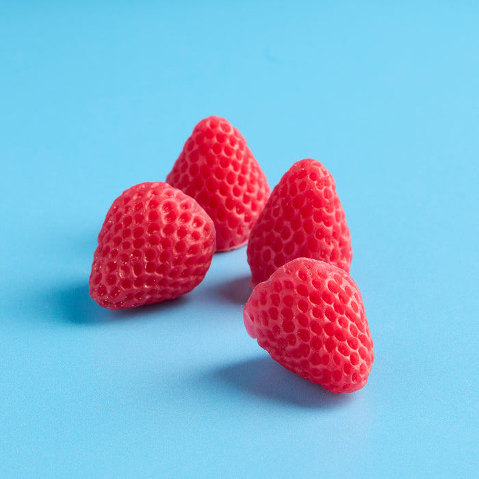 Mini Strawberry Silicone Embed Mold fragrance oil bottle