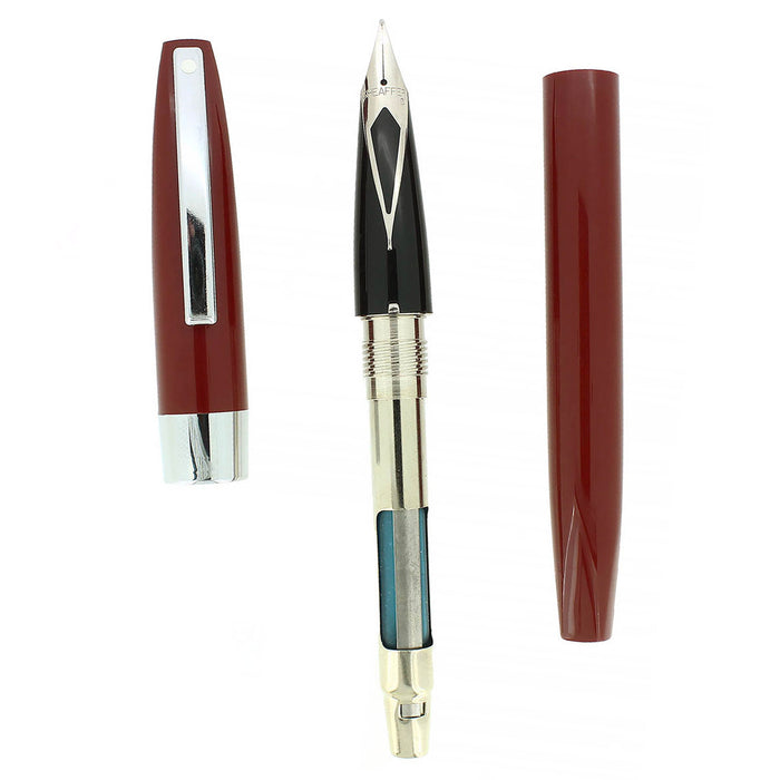 MINT 1994 SHEAFFER TRIUMPH IMPERIAL BURGUNDY FINE NIB FOUNTAIN PEN NEVER INKED  OFFERED BY ANTIQUE DIGGER