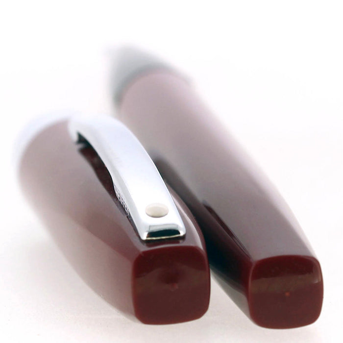 MINT 1994 SHEAFFER TRIUMPH IMPERIAL BURGUNDY FINE NIB FOUNTAIN PEN NEVER INKED  OFFERED BY ANTIQUE DIGGER