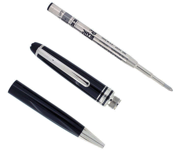 MONTBLANC MEISTERSTUCK 164 PLATINUM FINISH CLASSIQUE BALLPOINT PEN NEW IN BOX OFFERED BY ANTIQUE DIGGER