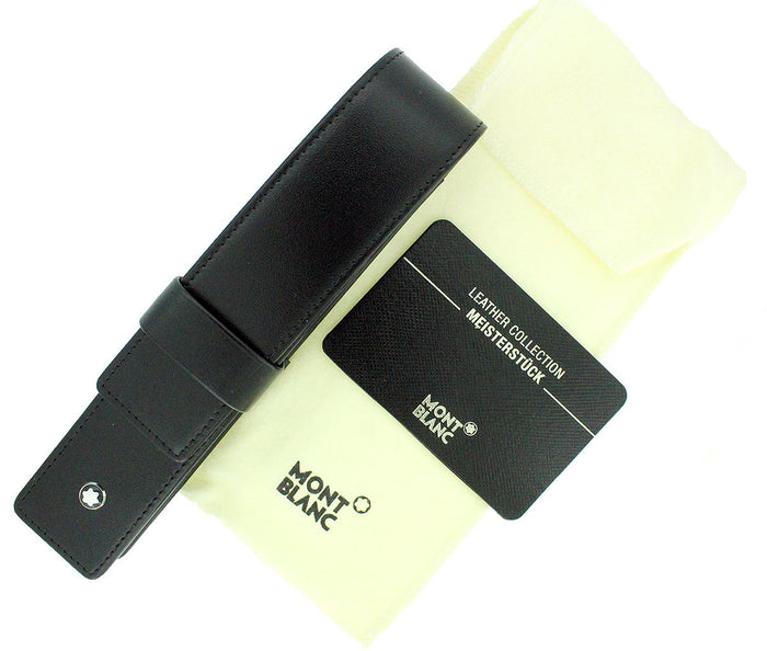 MONTBLANC NEW IN BOX PEN LEATHER CASE MADE IN GERMANY UNUSED MINT CONDITION OFFERED BY ANTIQUE DIGGER