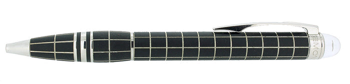 MONTBLANC STARWALKER PLATINUM PLATED & RUBBER BALLPOINT PEN