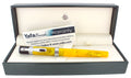 MONTEVERDE JEWELRIA CANDY YELLOW FOUNTAIN PEN NEW IN BOX NEVER INKED MINT CONDITION OFFERED BY ANTIQUE DIGGER