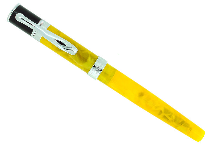 MONTEVERDE JEWELRIA CANDY YELLOW FOUNTAIN PEN NEW IN BOX NEVER INKED MINT CONDITION OFFERED BY ANTIQUE DIGGER
