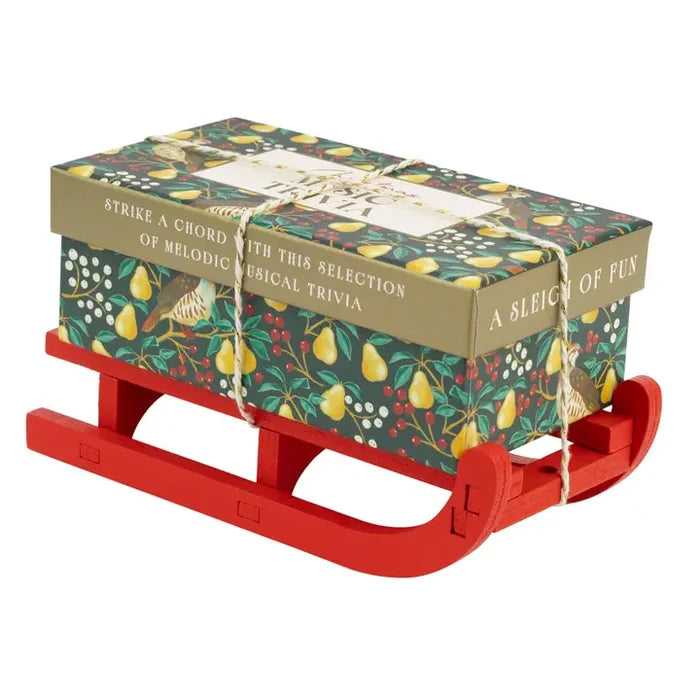 Music Trivia Christmas Mini Sleigh