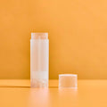 Natural Lip Balm Tubes with Caps- Oval fragrance oil bottle