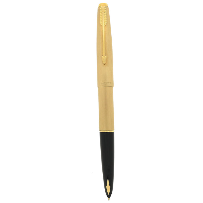 NEVER INKED 1975 PARKER 61 CIRRUS CLOUD SERIES CONVERTER FILLER 18K M NIB FOUNTAIN PEN OFFERED BY ANTIQUE DIGGER