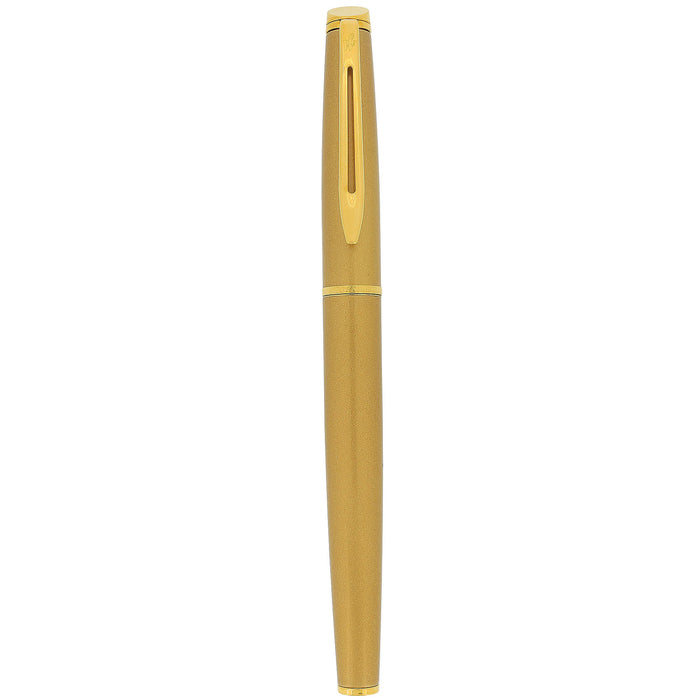 NEVER INKED 2005 WATERMAN HEMISPHERE STARDUST GOLD FOUNTAIN PEN NEW OLD STOCK OFFERED BY ANTIQUE DIGGER