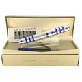 NEW IN BOX 2013 LEVENGER LS3 BLUE MEDIUM NIB FOUNTAIN PEN NEVER INKED OFFERED BY ANTIQUE DIGGER