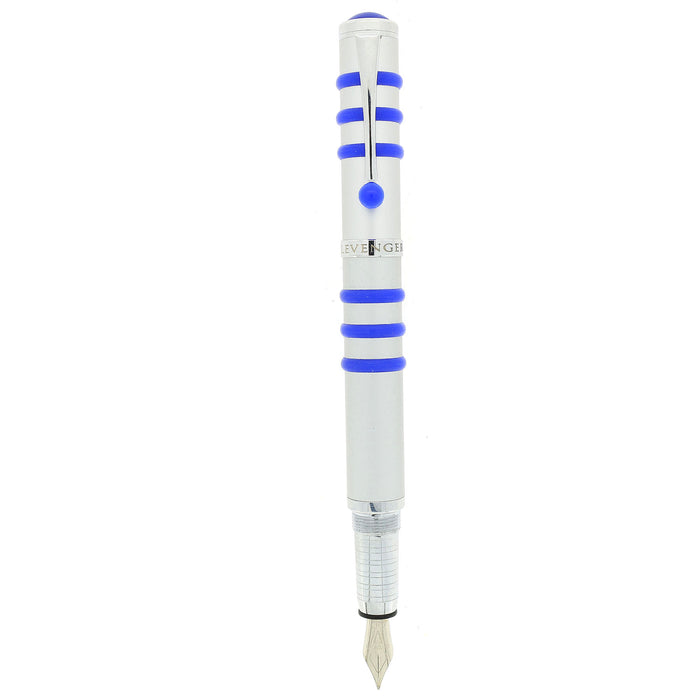 NEW IN BOX 2013 LEVENGER LS3 BLUE MEDIUM NIB FOUNTAIN PEN NEVER INKED OFFERED BY ANTIQUE DIGGER