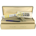 NEW IN BOX 2013 LEVENGER LS3 YELLOW MEDIUM NIB FOUNTAIN PEN NEVER INKED OFFERED BY ANTIQUE DIGGER