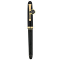 NEW OLD STOCK 1980S PILOT SCHOLAR BLACK RESIN FINE NIB FOUNTAIN PEN OFFERED BY ANTIQUE DIGGER