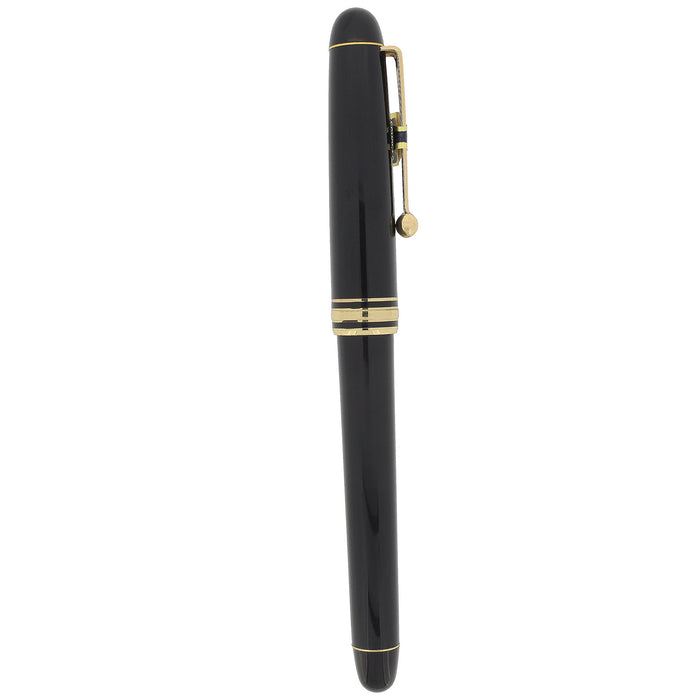 NEW OLD STOCK 1980S PILOT SCHOLAR BLACK RESIN FINE NIB FOUNTAIN PEN OFFERED BY ANTIQUE DIGGER