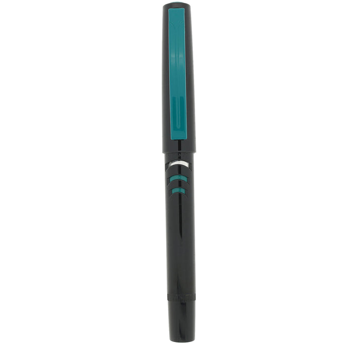 NEW OLD STOCK 1992 PELIKAN GO! M75 TURQUOISE/BLACK MEDIUM NIB FOUNTAIN PEN NEVER INKED OFFERED BY ANTIQUE DIGGER