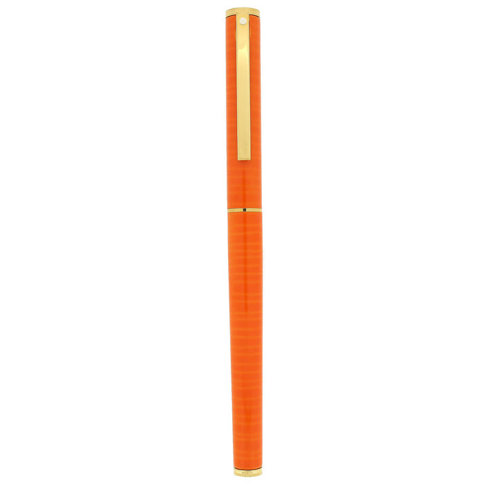 NEW OLD STOCK 1993 SHEAFFER FASHION II CADMIUM YELLOW FOUNTAIN PEN NEVER INKED OFFERED BY ANTIQUE DIGGER