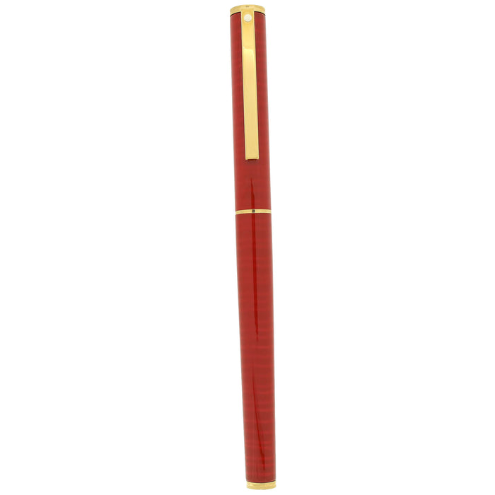 1993 SHEAFFER FASHION II RED MARBLE MODEL 291 FOUNTAIN PEN NEVER INKED OFFERED BY ANTIQUE DIGGER