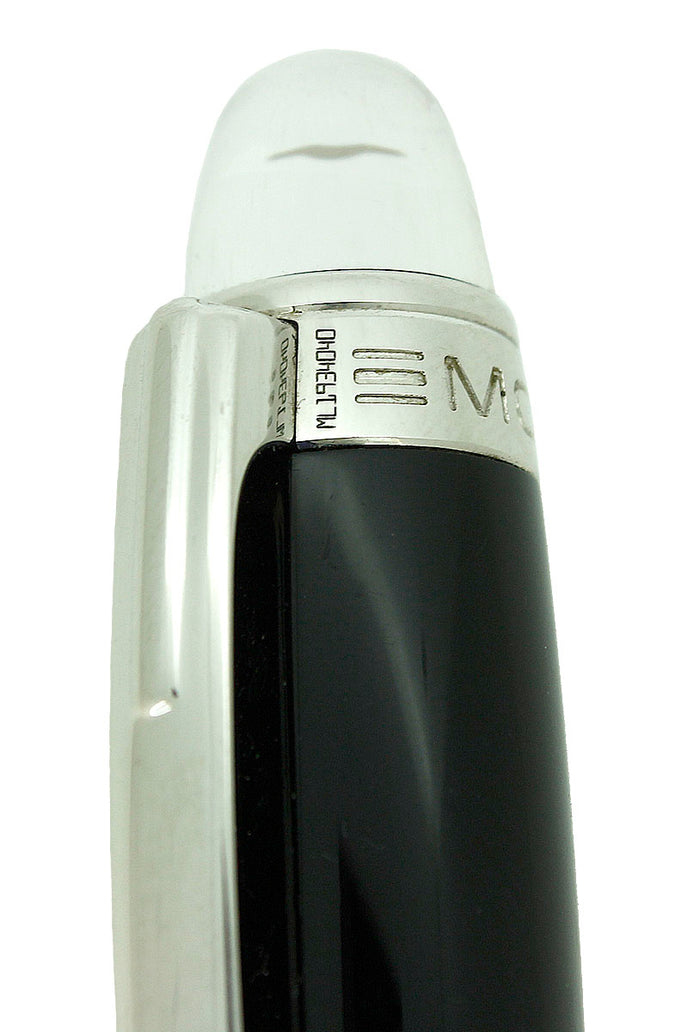 NEW OLD STOCK MONTBLANC STARWALKER PLATINUM TRIM FINELINER ROLLERBALL PEN OFFERED BY ANTIQUE DIGGER