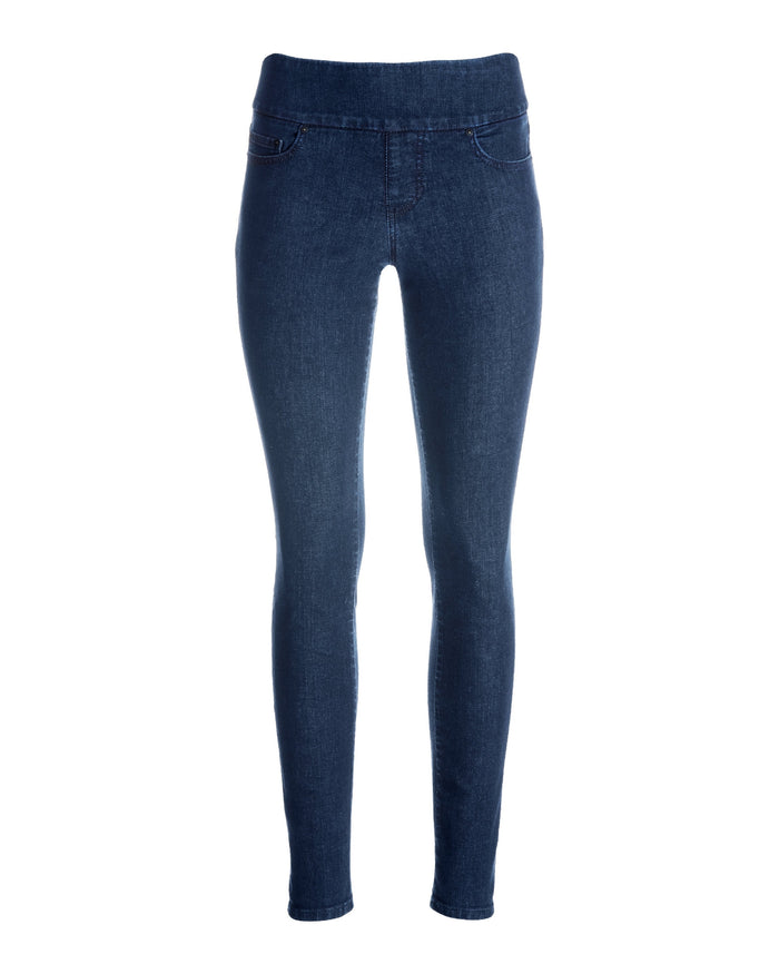 Nora Skinny Pull On Jean Ink