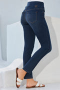 Nora Skinny Pull On Jean Medium Wash