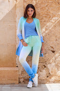 Ombre Lounge Jogger Green Blue