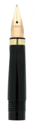 PARKER 75 FRENCH 14K/585 FOUNTAIN PEN SECTION & NIB - MEDIUM POINT OFFERED BY ANTIQUE DIGGER
