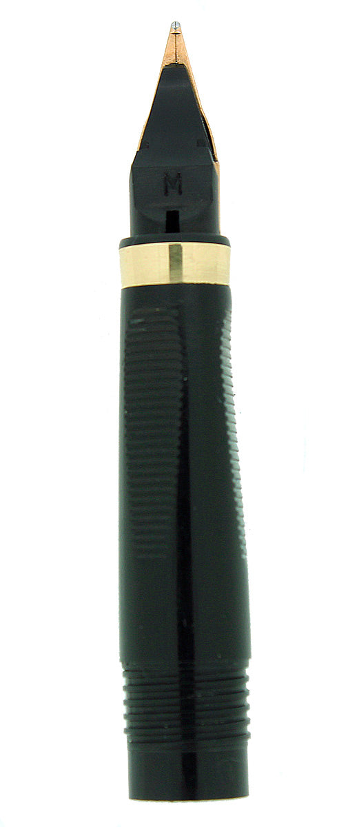 PARKER 75 FRENCH 14K/585 FOUNTAIN PEN SECTION & NIB - MEDIUM POINT OFFERED BY ANTIQUE DIGGER