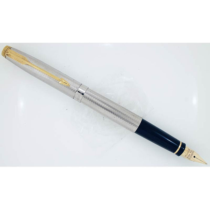 PARKER 75 GRAIN D'ORGE FOUNTAIN PEN WITH 18K GOLD MEDIUM NIB