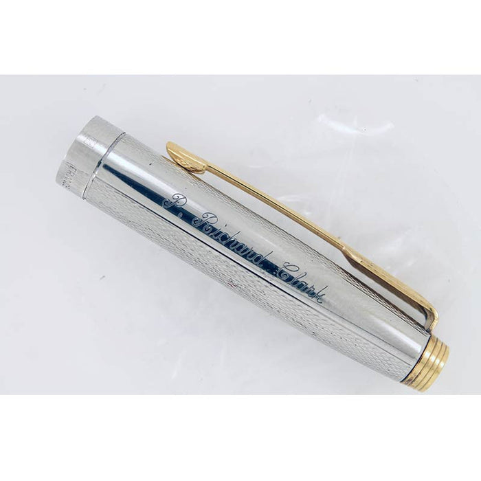PARKER 75 GRAIN D'ORGE FOUNTAIN PEN WITH 18K GOLD MEDIUM NIB