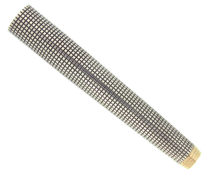 PARKER 75 STERLING SILVER CISELE BARREL WITH GOLD FLAT TASSIE PART OFFERED BY ANTIQUE DIGGER