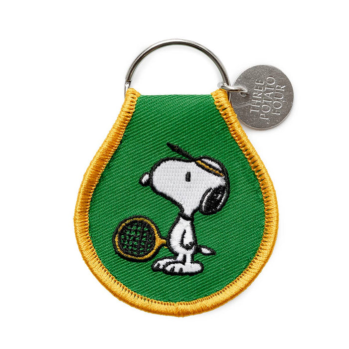 Patch Keychain - Snoopy Tennis