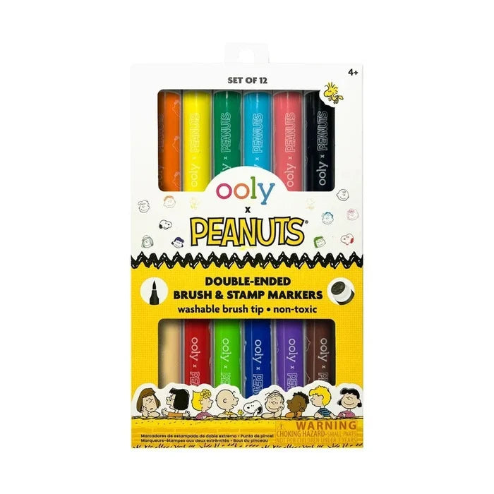 Peanuts Double Brush and Stamp Markers