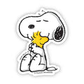 Peanuts Snoopy Hugging Woodstock Sticker