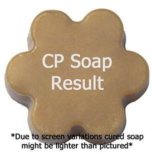 Peppermint Fluff Fragrance Oil in cold process soap color testing