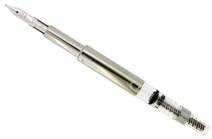 18K GOLD MEDIUM RHODIUM PLATED VANISHING POINT FOUNTAIN PEN NIB OFFERED BY ANTIQUE DIGGER