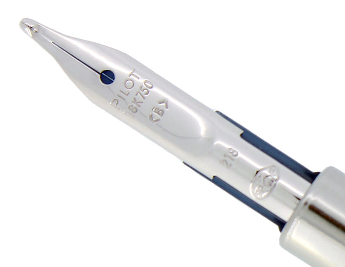 PILOT 18K GOLD RHODIUM PLATED BROAD VANISHING POINT FOUNTAIN PEN NIB NEW OFFERED BY ANTIQUE DIGGER