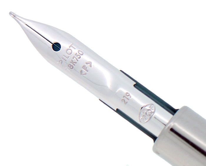 PILOT 18K GOLD RHODIUM PLATED FINE VANISHING POINT FOUNTAIN PEN NIB NEW OFFERED BY ANTIQUE DIGGER