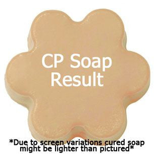 Pumpkin Roll Fragrance Oil in cold process soap color testing
