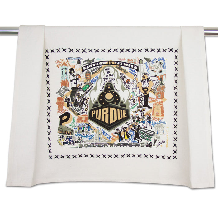 Purdue University Collegiate Dish Towel